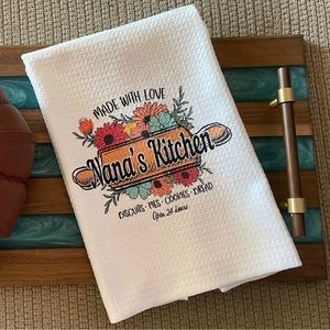 Tea Towels make great Christmas gifts! These are 16”x24”.